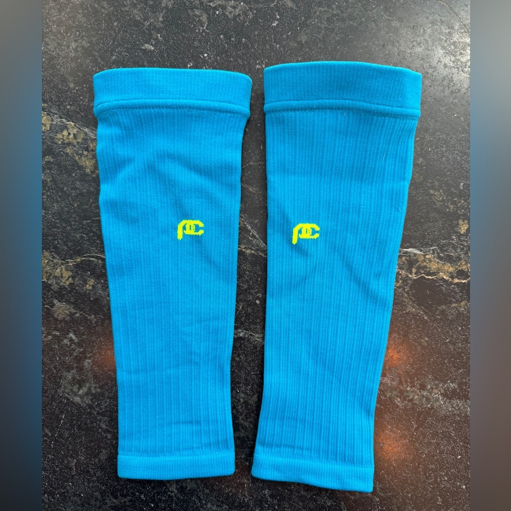 Pro Compression Compression Sleeve Socks Turquois… - image 1